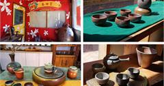 苗栗｜春田窯陶藝休閒渡假園，品嚐柴窯雞客家餐，捏陶土玩拉坏DIY玩不停！