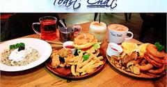 【台北大安區】TOAST CHAT貓咪早午餐店，國父紀念館早午餐，獨家特製天使蝦水波蛋，還有五隻可愛的貓陪伴！