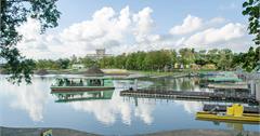 宜蘭｜冬山河親水公園，搭船遊河愜意漫遊