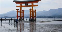 嚴島神社｜廣島日本，日本三景之一巨大海上鳥居，世界文化遺產觀光旅遊勝地
