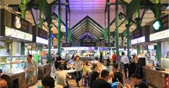 【新加坡】老巴剎美食廣場 Lau Pa Sat 美食推薦：必吃沙嗲一條街，越夜越是美味噴發