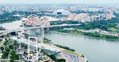 新加坡摩天輪Singapore Flyer │便宜門票＆交通攻略，新加坡金沙酒店＆濱海灣夜景
