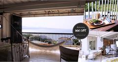 沖繩｜INN CAFE：豎立在草原中的四層巨大貨櫃屋～每一層都是驚喜、每一層都是藝術！