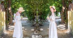 沖繩景點｜本部町備瀨福木林道（備瀬のフクギ並木），走進精靈の領域