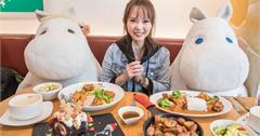 台北大安│萌翻天！嚕嚕米家族陪妳歡樂過聖誕！Moomin cafe嚕嚕米主題餐廳