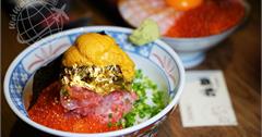 台北浮誇居酒屋│超霸氣金箔鮭魚卵海膽的茶泡飯-魚君さかなくん鮮魚專門居酒屋