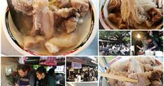 台北大稻埕|許仔豬腳麵線，慈聖宮廟口美食，韓國街頭美食鬥士白鍾元推薦！