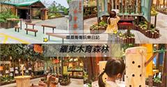 宜蘭｜木育森林：木製遊戲體驗，適合親子一起動手動腦！