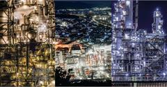 科幻未來旅！跟著日本攝影師的鏡頭 欣賞越來越大勢的工廠夜景 