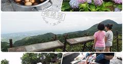 宜蘭｜石牌縣界公園：上萬朵彩色繡球花齊放，站上金面棧台遠眺龜山島，俯瞰蘭陽平原！