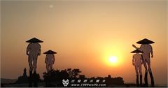 金門｜建功嶼：迷人夕照金門新十景