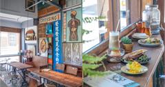 台北大稻埕│耳邊風，借用老門板的色彩，拼湊出溫度的新空間