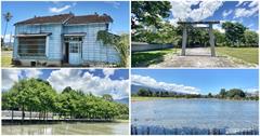 花蓮鳳林｜林田神社遺址！偽出國，鳥居、石燈龍、神社，靜而雅之地