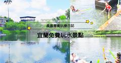 宜蘭冬山｜松樹門湧泉池：天然地下湧泉，免費玩水景點！泡腳、打水仗、泳圈漂漂漂