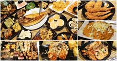 台北東區吃到飽｜串燒殿｜日式串燒、烤物、炸物、飲料 $499元/699元吃到飽聚餐宵夜推薦