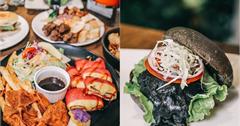 彰化｜巴特手作晨食員林店：彩色起司蛋餅超繽紛，爆漿純黑熔岩堡，變胖也要吃