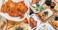 彰化│九號堂定食專賣店：花壇必吃，四人同行點定食，原味豬 雞 魚排免費吃到飽
