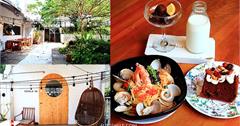 台北│呼嚕小酒館，貓空山腳下純白歐式絕美戶外庭院餐酒館