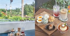 宜蘭│小花徑咖啡，鐵道旁秘境咖啡廳，喝咖喝搭配季節飯糰套餐好享受！