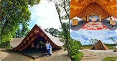新竹｜雲夢山丘：充滿日式美學氣息的世外桃源，雲水觀、積木版金字塔、溫泉足湯～