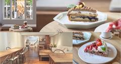 台北│ Weiß, a Flügel studio space，純白建築與大片玻璃結合，全新唯美咖啡廳
