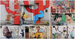馬來西亞｜怡保街頭MURAL ART’S LANE壁畫街：斑駁藝術彩繪必拍美照