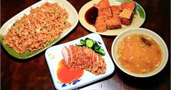 新北中和｜阿河肉粥灶腳料理｜炒飯、紅燒肉、香菇肉粥，南勢角宵夜推薦!