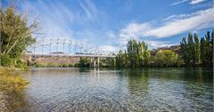紐西蘭｜Old Alexandra Bridge Piers：探訪亞歷山德拉的獨立舊橋墩，富有歷史的知名地標