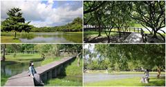 屏東│崁頂生態公園 藍天白雲、綠樹青草、潺潺流水，人少景美的秘境