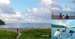 宜蘭｜內埤海灘：漫步情人灣沙灘，欣賞蔚藍無敵海景！宜蘭看海、玩沙、喝咖啡推薦