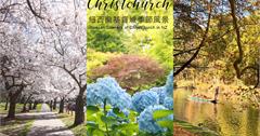 紐西蘭基督城｜走進南島裡四季美如畫的植物園，還有春天限定超美海格利公園櫻花大道！ 