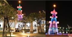 台南聖誕燈節來囉！今年冬天最佳的夜晚散步路線就是它~
