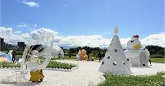 新北三重｜2021鴨鴨公園「星空祈願暖心過冬」：雪白鴨鴨聖誕樂園，豐富裝置藝術超好拍！