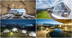日本神戶｜GLAMP DOME 神戶天空，千萬夜景、溫泉、BBQ 五感體驗，唯一豪華露營！
