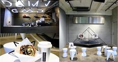 台北中山｜DamnGood.TW：IG打卡熱點！藝廊咖啡館結合餐酒館，必點拉花拿鐵、巧克力布卡