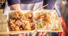 公館夜市人氣排隊炸雞腿排！內用生菜沙拉無限續超佛心
