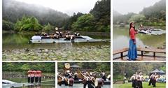 宜蘭｜明池森林遊樂區藝術季，⼗⿎擊樂團強勢回歸！《池中劍》絕美磅礡登場