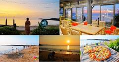 新北｜留夏 stay cafe：喝咖啡享受絕美夕陽海景！北海岸海景咖啡廳推薦