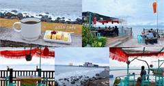 新北｜6115 Caf'e：隱藏版貨櫃海景咖啡廳！坐擁無敵海景，順遊南灣頭濱海步道