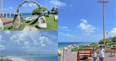 花蓮｜海中天咖啡廳：超夯海景咖啡廳，打卡絕美蔚藍花東海岸！
