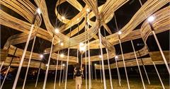 台南鹽水｜2023月津港燈節《城裡的月光》：四大展區、光影作品，參觀路線推薦看這篇！