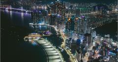 韓國釜山｜BUSAN X the Sky：100樓高空鳥瞰海雲台夜景及海岸線，朝聖世界最高星巴克！