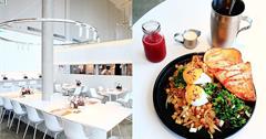 台北｜SECOND FLOOR CAFE 貳樓：以美術館為靈感，健康、低負擔的網美純白餐廳！