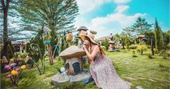 屏東｜艾米達精靈谷茶樹莊園：精靈元素結合茶樹森林，超夢幻場景猶如進入小小童話世界！