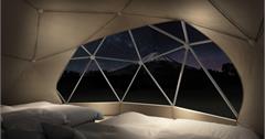 豪華露營品牌「dots by Dot Glamping Suite 001」進軍日本，每日限量入住，輕鬆躺床仰望富士山～