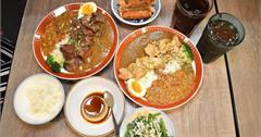 新北｜小吉咖哩：內用可以免費加飯、加麵、加咖哩！CP值超高雙醬咖哩，近板橋車站