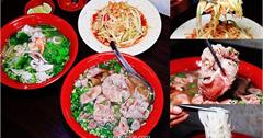 新北板橋│阿準越南料理：IG爆紅的爆量牛肉河粉！江子翠站越式河粉專賣，板橋在地人大推