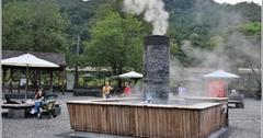宜蘭｜清水地熱公園：泡足浴、煮食溫泉蛋，享受煮食樂趣！還有收費湯屋可以泡溫泉