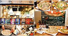 台北｜Pizza3次方：義大利道地食材+特殊餅皮，皮薄料多搭牽絲起司超罪惡！