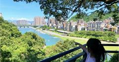 新北｜和美山步道：兒童友善親水步道，途經碧潭吊橋，從高處一覽碧潭水岸風光